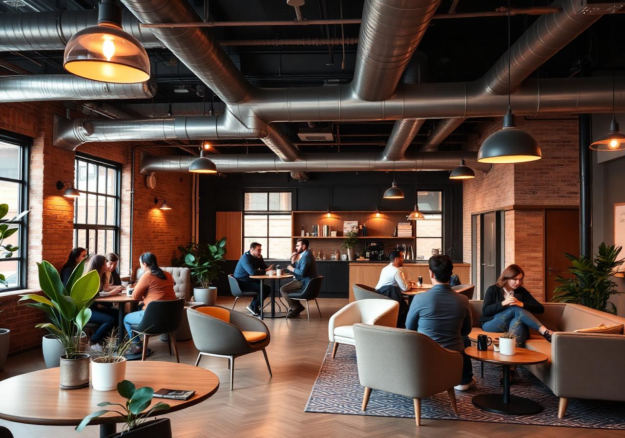 GrEEK Campus — Networking Lounge